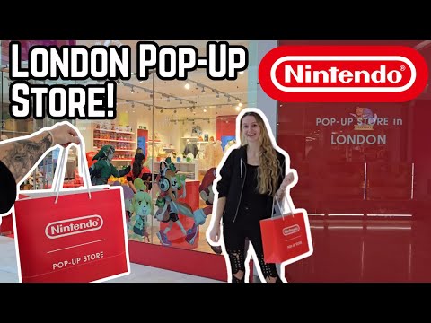Видео: Что находится внутри ПЕРВОГО в Лондоне магазина Nintendo!