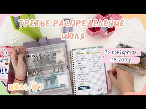 Видео: Распределение денег ИЮЛЬ #3 | Остатки отпускных