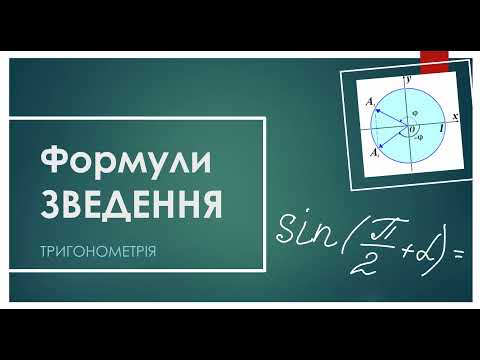 Видео: Формули зведення (1 частина)