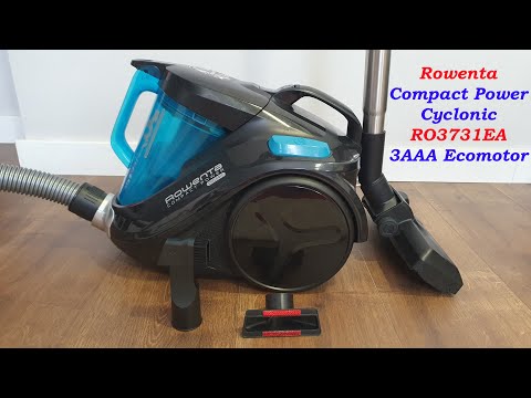 Видео: Пылесос Rowenta Compact Power Cyclonic RO3731EA 3AAA Ecomotor (1,5 года пользования) ПЛЮСЫ и МИНУСЫ