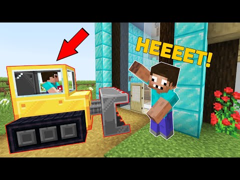 Видео: НУБ УНИЧТОЖИЛ ДОМ ПРО БУЛЬДОЗЕРОМ В МАЙНКРАФТ ! ПРОФЕССИОНАЛ ПРОТИВ МОНСТРЫ И ТРОЛЛИНГ ЛОВУШКА