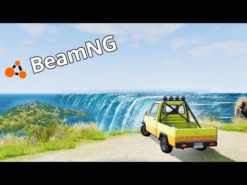 Видео: ЧЕМ ВЫШЕ МЫ ПОДНИМАЕМСЯ ТЕМ БЫСТРЕЕ ПРИБЫВАЕТ ВОДА - ЦУНАМИ В BEAM NG DRIVE!