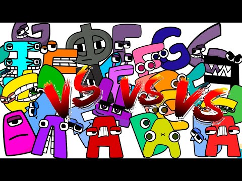 Видео: UNIFON ALPHABET LORE vs RUSSIAN ALPHABET LORE vs SPANISH & ENGLISH COMPLETE EDITION 1 (A/Δ - Г/G)