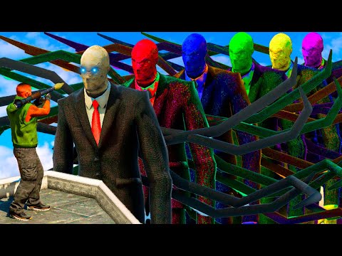 Видео: ДЖОННИ ҚҰПИЯ СЛЕНДЕРМЕНДЫ ТАПТЫ (GTA V)
