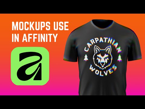 Видео: Mockup use in Affinity (Як працювати з мокапами в Аффініті)