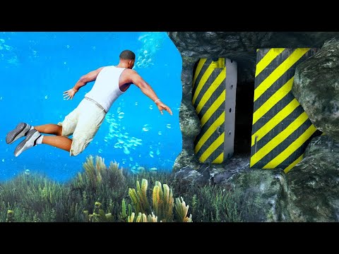 Видео: ФРАНКЛИН СУ АСТЫНАН ҚҰПИЯ ЕСІКТІ АШТЫ (GTA V)