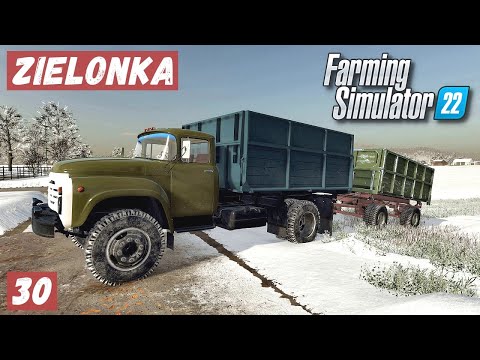 Видео: FS 22 - ZIELONKA.  Привёз СЕНО и СОЛОМУ.  Купил ОВЁС на 25 тысяч.   Продаю СУПЫ # 30