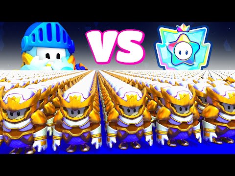 Видео: Я против 20 СУПЕРЗВЕЗД Fall Guys!