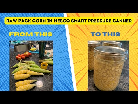 Видео: Кукуруза в сыром виде в моем автоклаве Nesco Smart