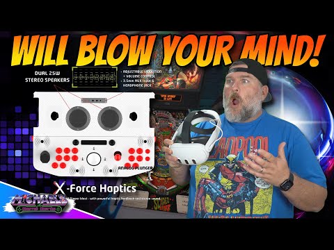Видео: Комплект X-Force Haptics для X-Arcade 2TV-XR поразит вас!