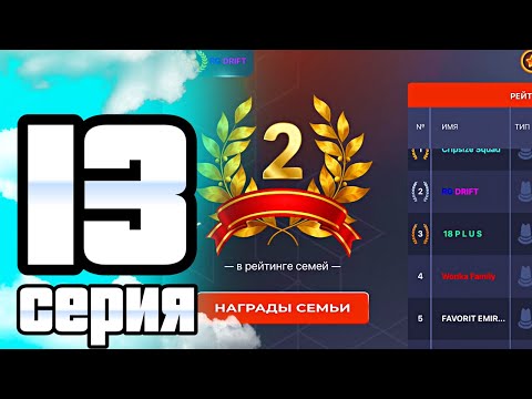 Видео: ПУТЬ ИГРОКА ДО ТОП 1 ДРИФТ СЕМЬИ BLACK RUSSIA #13 **Прокачал семейные тачки, забрал люкан **