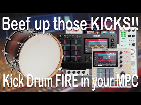 Видео: Учебник Akai MPC. Сделайте так, чтобы слабые удары ногами звучали ЖИРНО в автономном режиме MPC.