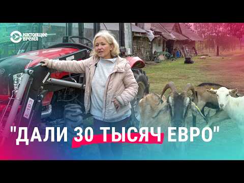 Видео: Как белоруска открыла ферму в Литве и получила деньги от ЕС