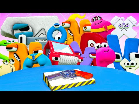 Видео: РУССКАЯ РУЛЕТКА С НОВЫМИ БУКВАМИ АЛФАВИТ ЛОР В ГАРРИС МОД! ALPHABET LORE В Garry`s Mod