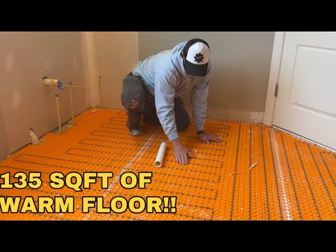 Видео: Как установить систему напольного покрытия Schluter-DITRA-HEAT