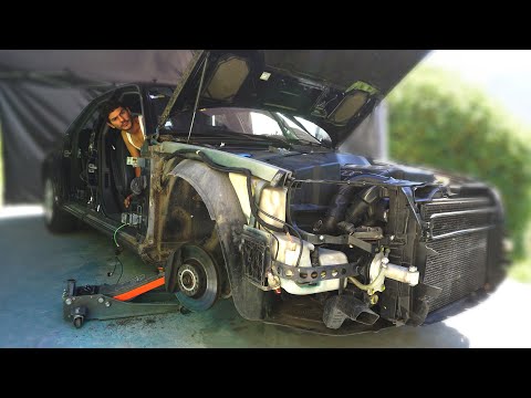 Видео: Делаем Audi A8 V8 СНОВА самым ЭЛЕГАНТНЫМ седаном в мире: эпизод реставрации 4