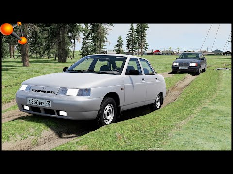 Видео: ДОЕХАТЬ За ГРИБАМИ! Глубокая КАЛЕЯ В ЛЕСУ! - BeamNg Drive