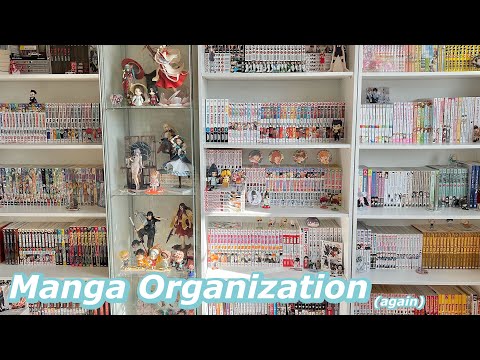 Видео: Организация моей коллекции манги 🎧