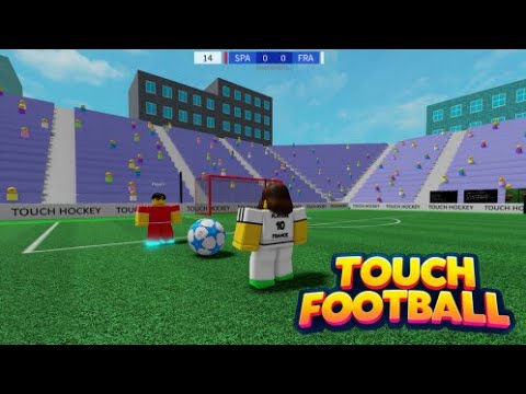 Видео: Играем в TOUCH FOOTBALL с другом!!!