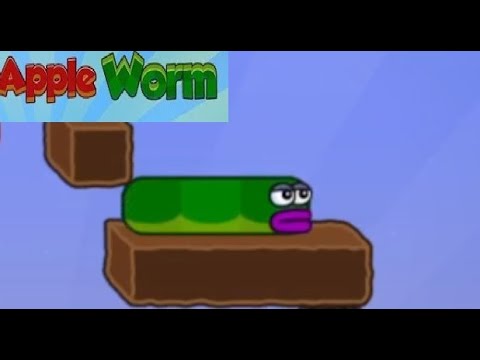Видео: В ПЛАНЕ ЧЕРВЯ ДОЙТИ ДО ДЫРКИ! — Apple Worm