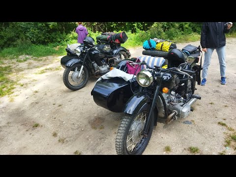 Видео: Едем на Лидский байк-слет: Оппозитчики и оппозиты.