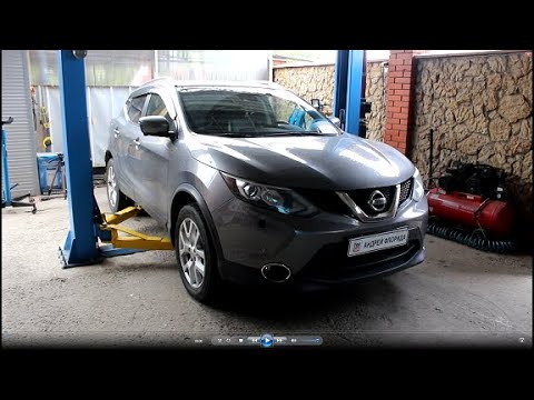 Видео: Замена задних тормозных колодок с электроручником на Nissan Qashqai 2,0 4WD Ниссан Кашкай 2016 года