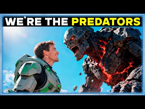 Видео: Хищник взревел: «Беги, человек!» Он ухмыльнулся и сказал: «Мы не убегаем. Мы преследуем».