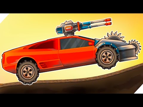 Видео: 🌞ЭВОЛЮЦИЯ ЗОМБИ ТАЧКИ! МАКСИМАЛЬНЫЙ УРОВЕНЬ! - Earn to Die 2