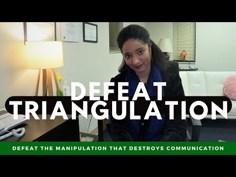 Видео: «МОГУ ЛИ Я ПРЕОДОЛЕВАТЬ ТРИАНГУЛЯЦИЮ В СЕМЬЕ?» Как не сдаться | Экспресс-курс психотерапии