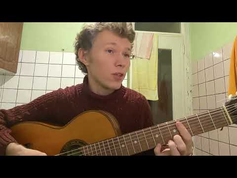 Видео: Плавно кружится снег. Семиструнная гитара