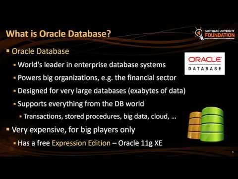 Видео: Oracle DB за разработчици