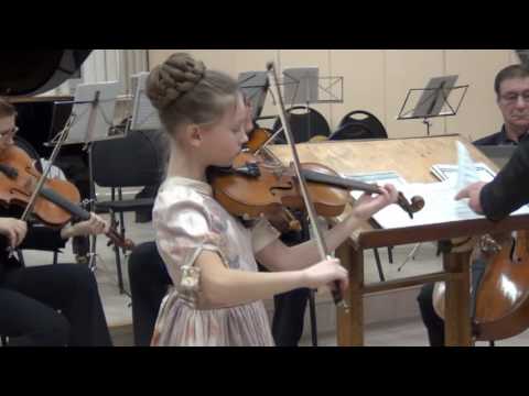 Видео: Крейслер, Прелюдия и аллегро в стиле Пуньяни, скрипачка Катерина Попова