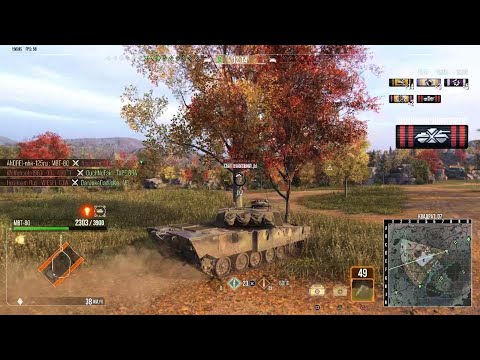 Видео: World of Tanks_PS5 MBT80 Мастер