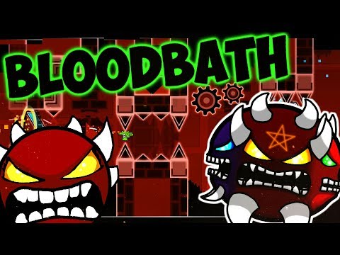 Видео: Bloodbath: победа ИЛИ смерть! УДАЛЮ канал, если не пройду! Geometry Dash [58] Блудбаз [1]