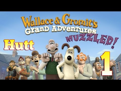 Видео: Wallace and Gromit's Grand Adventures. Episode 3: Muzzled!. #1. (Русская озвучка)