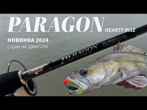 Видео: Раздача судака на джиг-риг. Знакомство с Hearty Rise Paragon PA-802LL 2.44m 3-15g