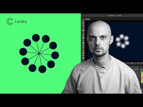 Видео: Моушн-дизайн в Cavalry: Разбор Connect Shape