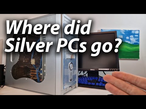 Видео: Куда делись серебряные компьютерные корпуса? Что внутри этого СТАРОГО ПК и будет ли он работать?