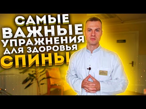 Видео: Самые важные упражнения для здоровья спины!