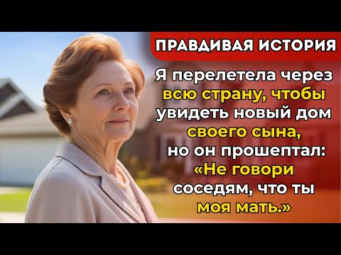 Видео: Я прилетела увидеть дом сына, но он прошептал: «Не говори соседям…»