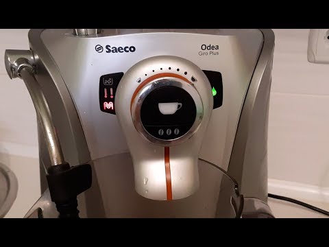 Видео: Чистка кофемашины от накипи Philips Saeco Giro Plus