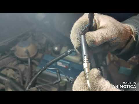 Видео: VW Golf 3 Turbodiesel замена проводки на свечи накала