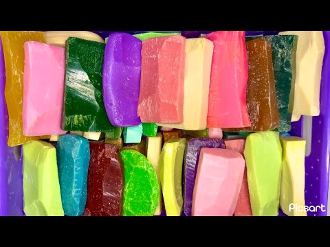 Видео: ASMR🔪Cutting dry leftovers🧼Резка сухих и хрустящих обрезков 🫶🤎🩵🤍💜💚🩷🩶🧡