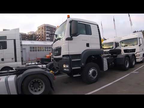 Видео: Обзор МАН полный привод/ MAN TGS 33.440 6x6