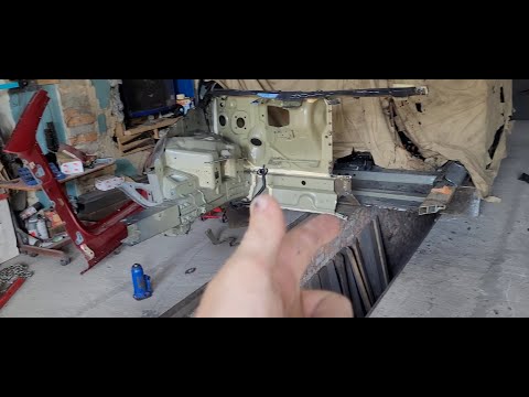 Видео: TESLA Y замена лонжерона