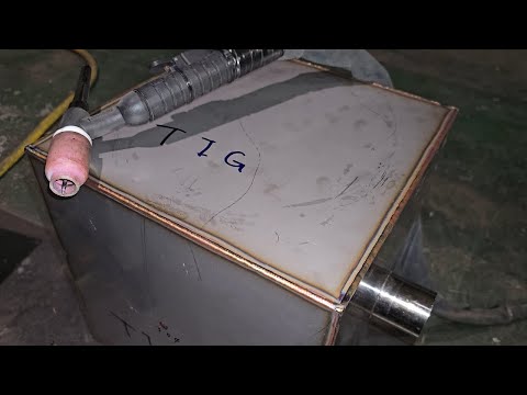 Видео: Наиболее удовлетворительный заводской станок для сварки тонких коробок из нержавеющей стали