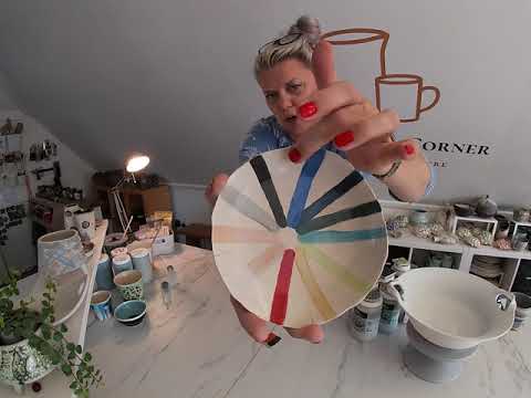 Видео: Советы по гончарному делу (ЧАСТЬ 1): объяснение разницы между шликером, подглазурной глазурью и г...