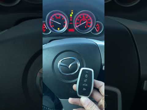 Видео: Mazda6 2009 года: добавление смарт-ключа с помощью Autel KM100 и универсального iKey