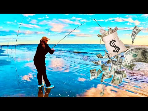 Видео: ДЕВУШКА-РЫБАЧКА ВЫИГРАЛА 10 ТЫСЯЧ ДОЛЛАРОВ НАЛИЧНЫМИ для REDFISH!!!