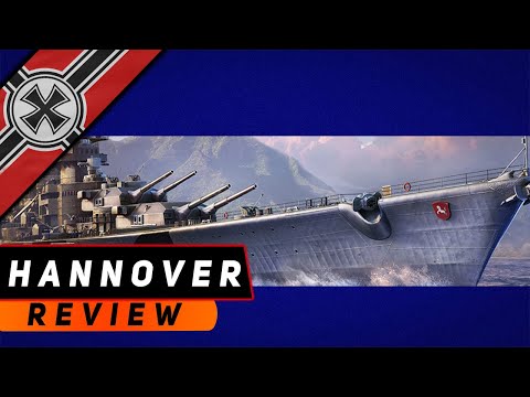 Видео: ЛИНКОР HANNOVER! КОНЕЦ ИГРЫ. МИР КОРАБЛЕЙ/WORLD OF WARSHIPS